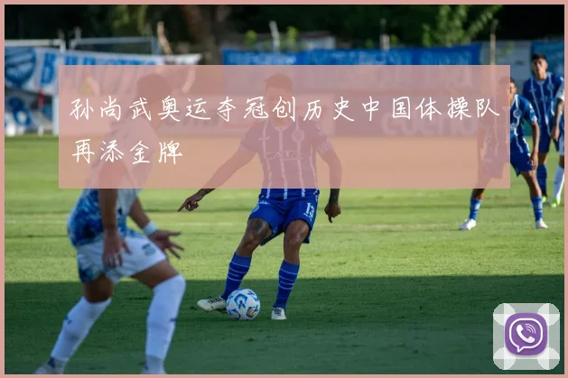 孙尚武奥运夺冠创历史中国体操队再添金牌